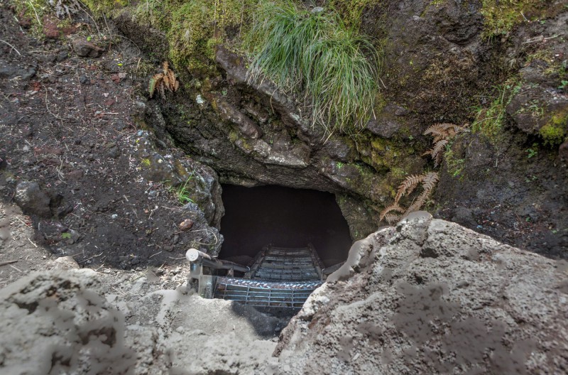Upper Exit of the Ape Cave