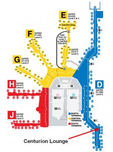 Terminal Map (c) Miami Airport