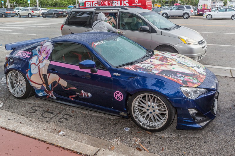 Car in Anime-Style