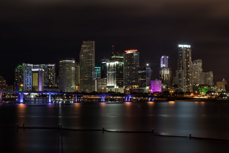 Downtown Miami by Night