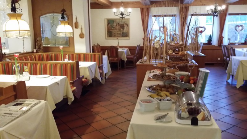 Breakfast Area inside the Restaurant