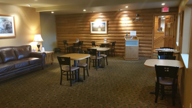 Waiting Area before the Breakfast Room