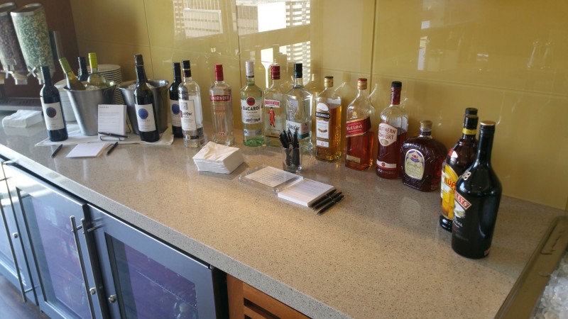 Spirits Selection at the Grand Club