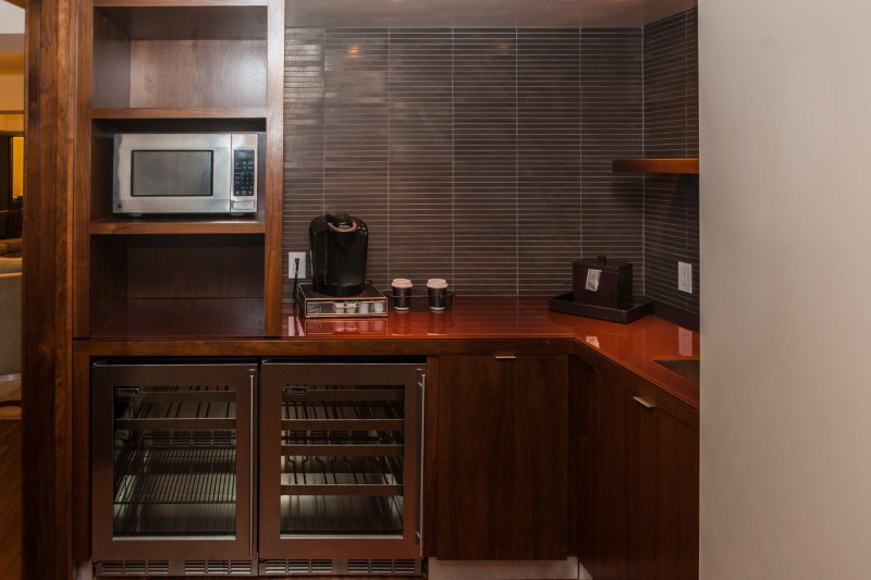 Hospitality Suite - Wet Bar with Kitchenette and Butler Access