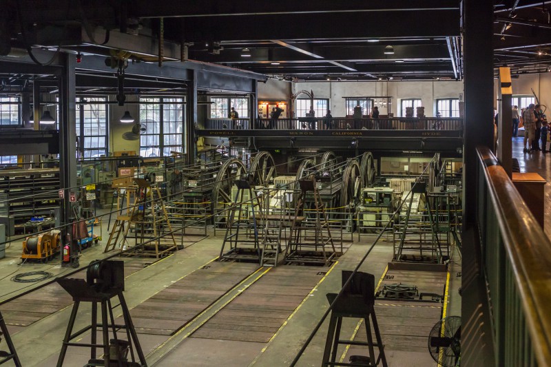 View of the Electric Motors and Cable Car Lines