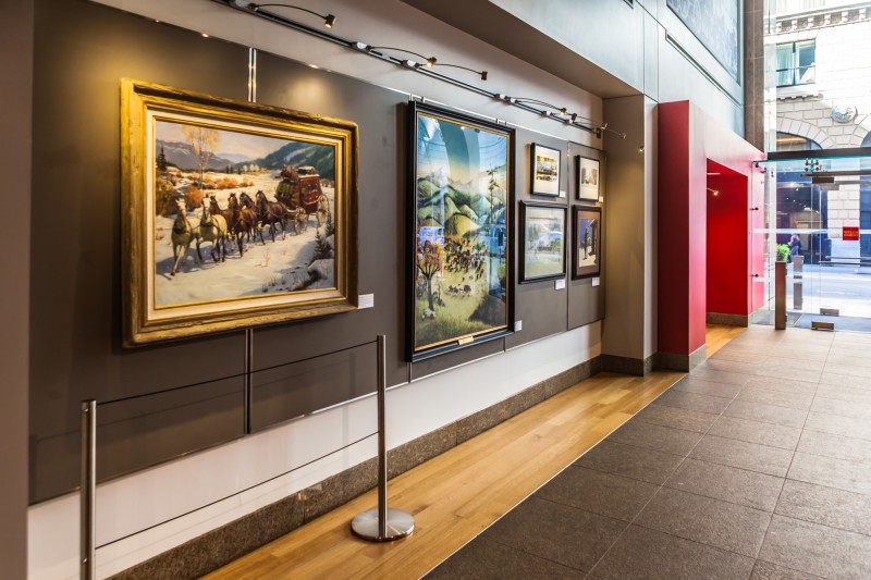 Wells Fargo History Museum - Paintings