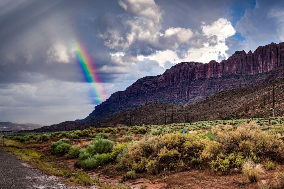 Rainbow near Moab