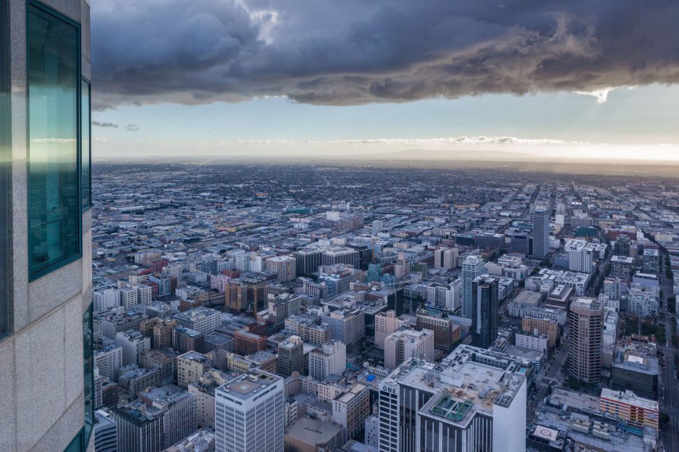 View of Downtown LA