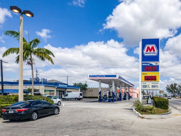 Marathon Gas Station Miami