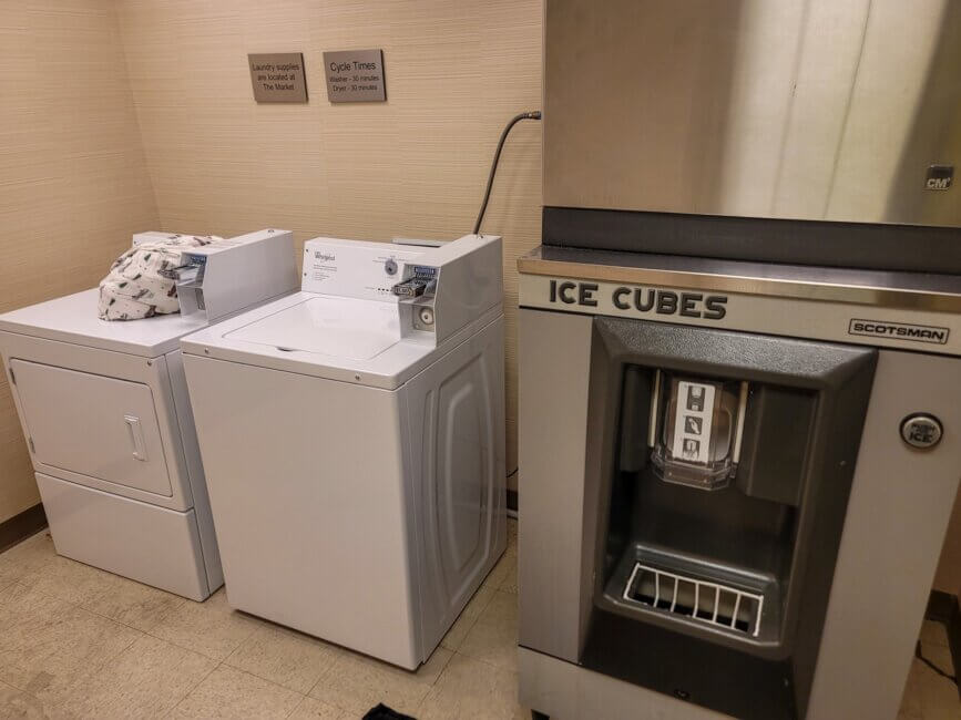 Guest Laundry and Ice Machine