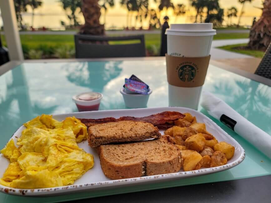 Breakfast on the Patio