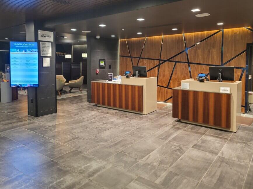 Front Desk at Courtyard by Marriott Titusville Kennedy Space Center